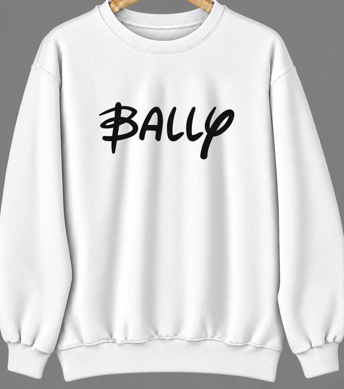 Bally, Pennsylvania Hometown Crewneck — White