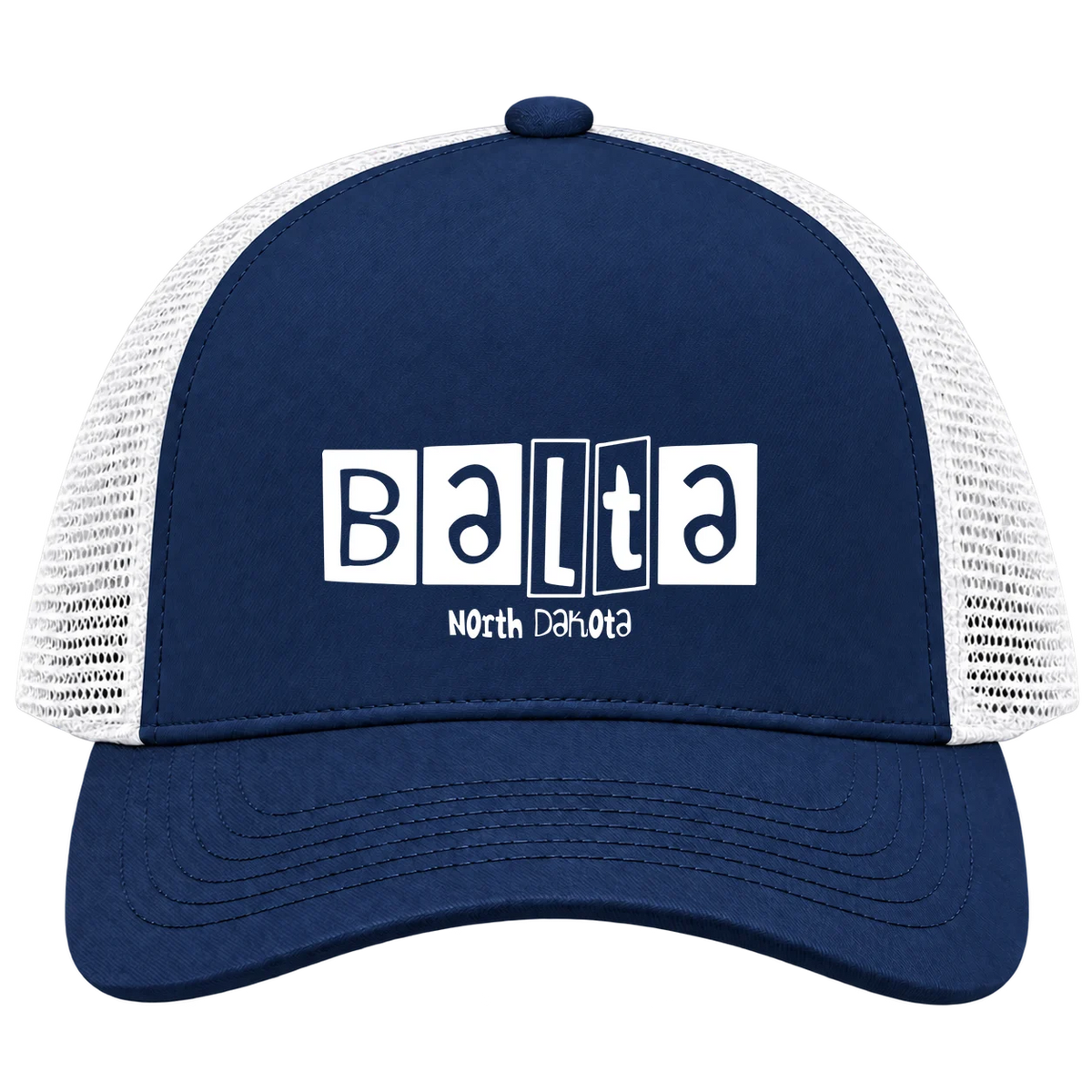 Balta, North Dakota Hometown Trucker Cap
