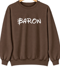 Baron, Oklahoma Hometown Crewneck — Brown