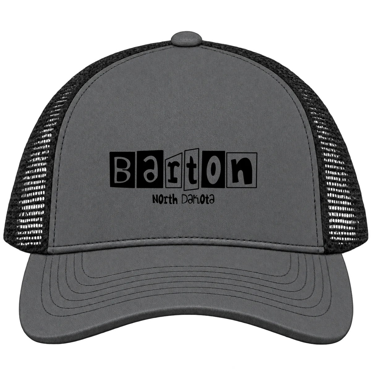 Barton, North Dakota Hometown Trucker Cap