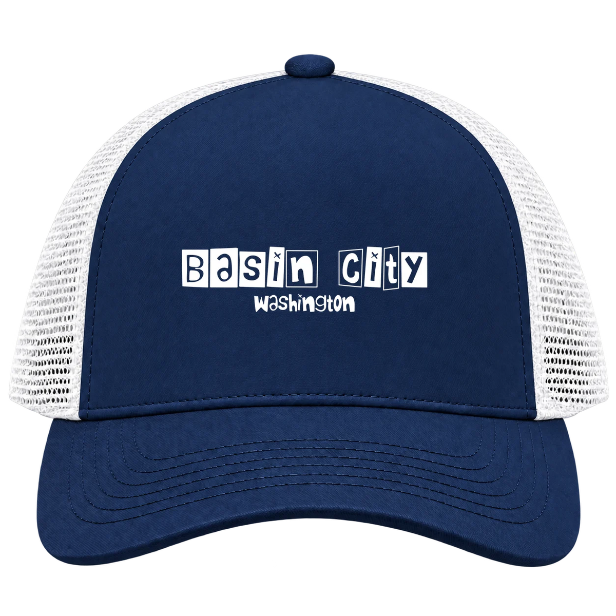 Basin City, Washington Hometown Trucker Cap