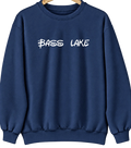Bass Lake, Ohio Hometown Crewneck — Navy