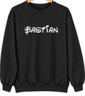 Bastian, Virginia Hometown Crewneck — Black