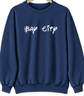 Bay City, Wisconsin Hometown Crewneck — Navy
