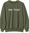 Bay Village, Ohio Hometown Crewneck — Military Green