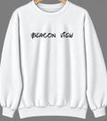 Beacon View, Nebraska Hometown Crewneck — White