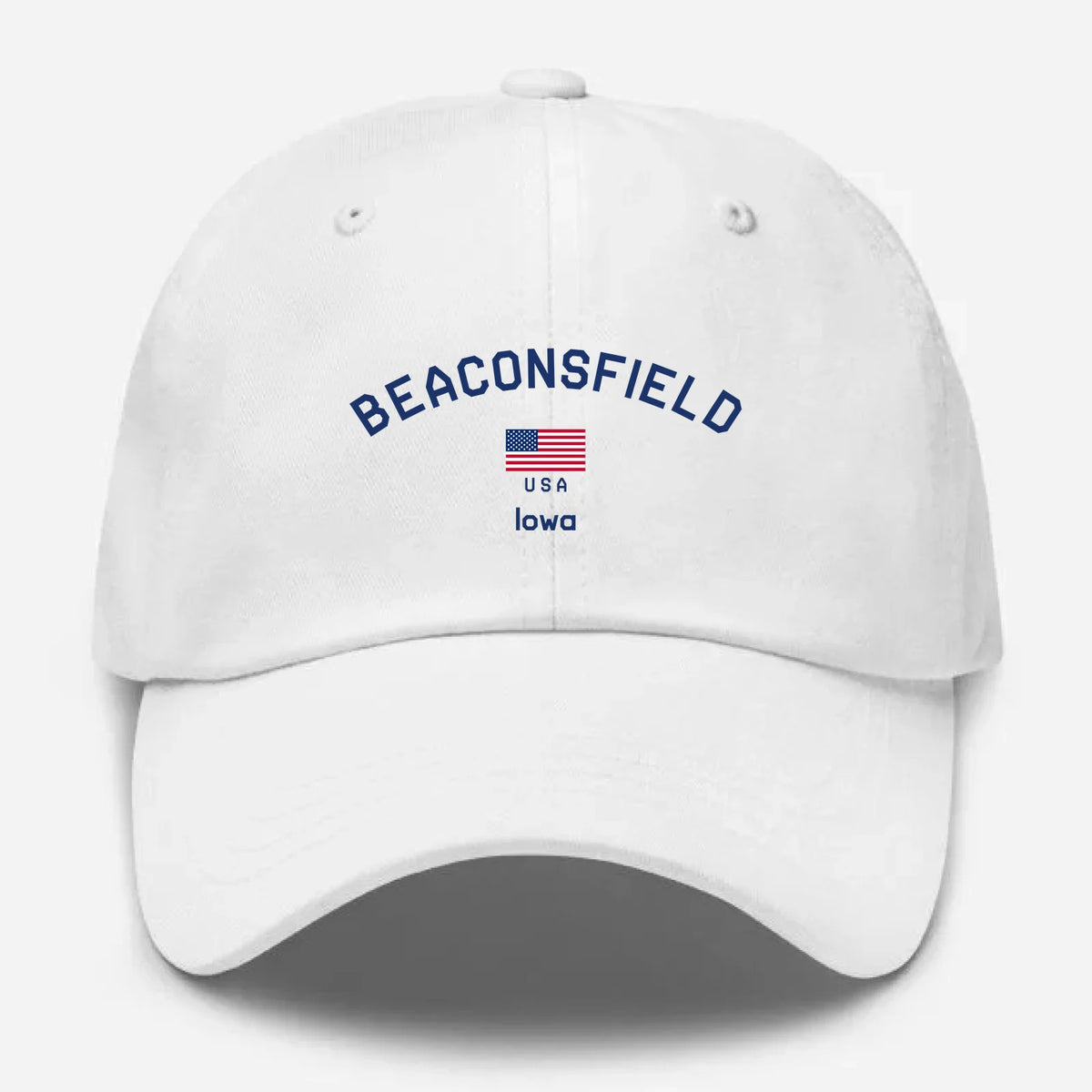 Beaconsfield, Iowa Hometown Dad Hat