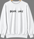 Bear Lake, Indiana Hometown Crewneck — White