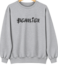 Beaulieu, Minnesota Hometown Crewneck — Sport Grey
