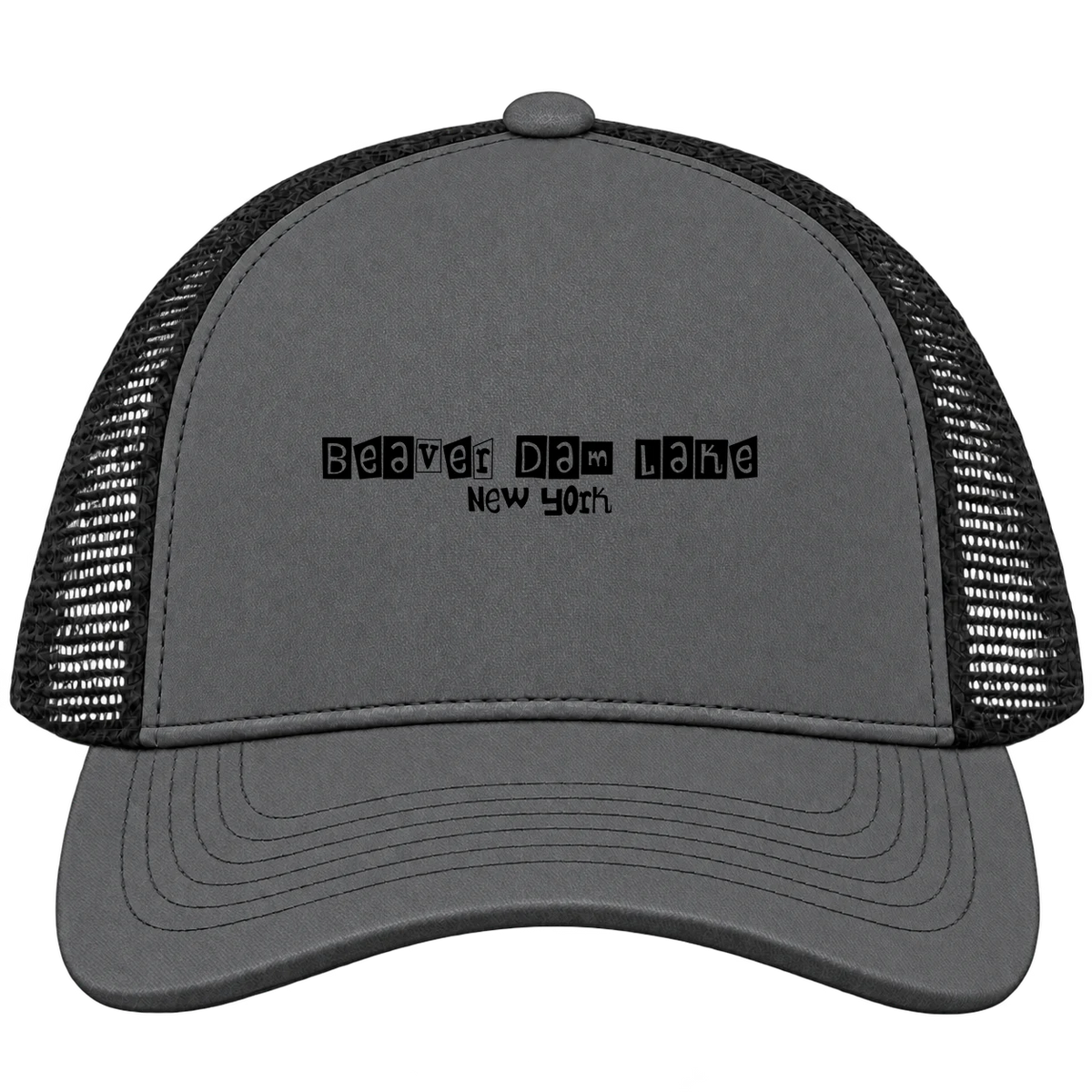 Beaver Dam Lake, New York Hometown Trucker Cap