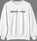 Beaver Falls, Pennsylvania Hometown Crewneck — White