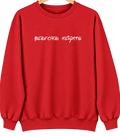 Bedford Heights, Ohio Hometown Crewneck — Red