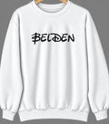 Belden, California Hometown Crewneck — White