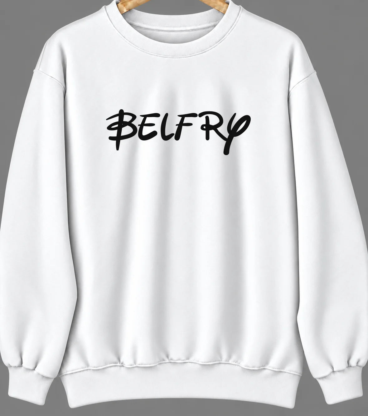 Belfry, Kentucky Hometown Crewneck — White