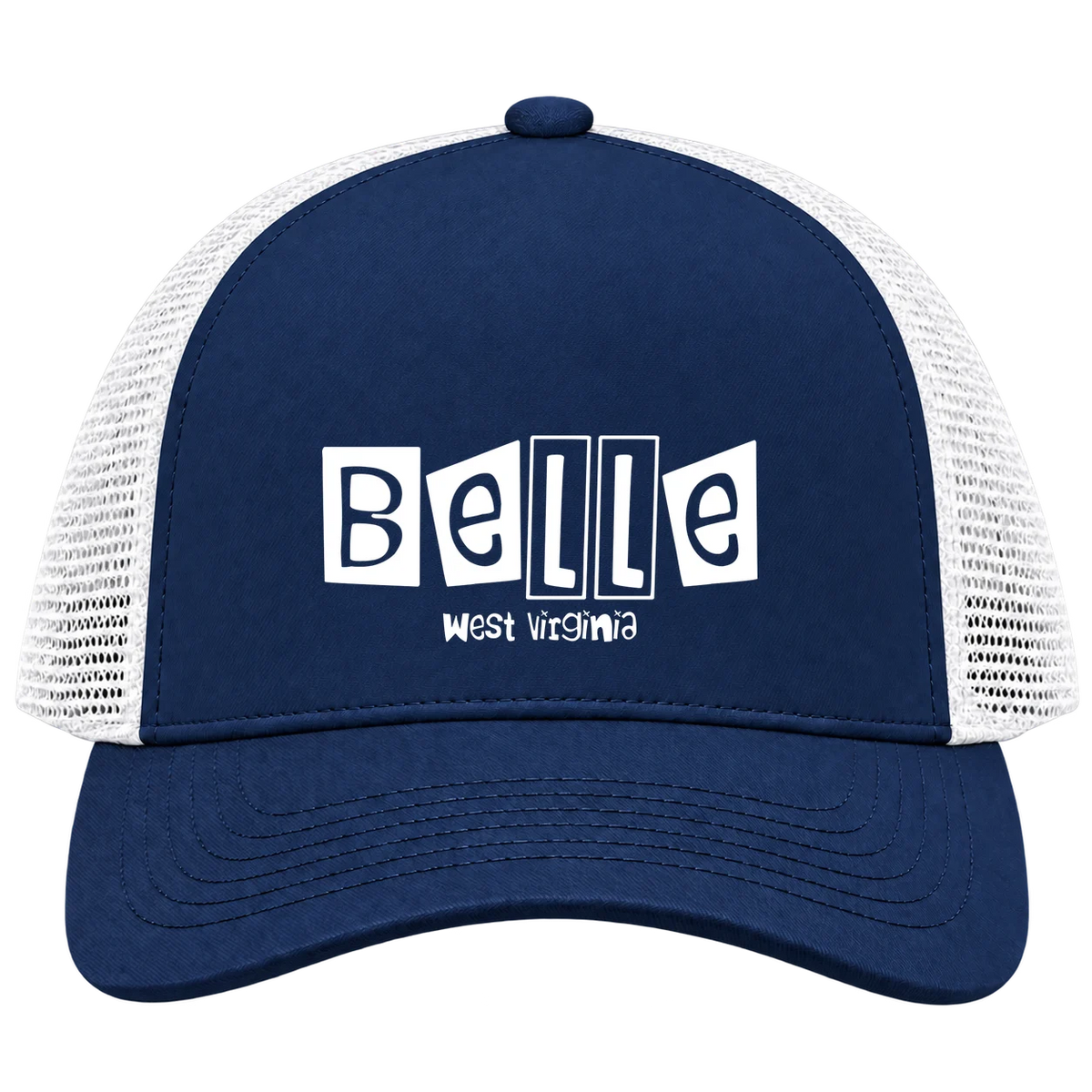 Belle, West Virginia Hometown Trucker Cap