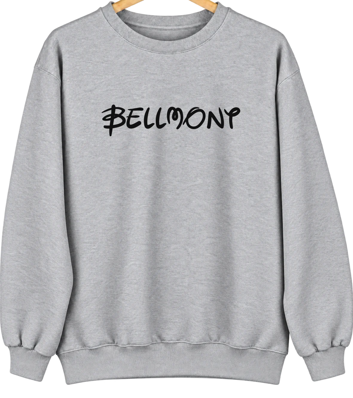 Bellmont, Illinois Hometown Crewneck — Sport Grey