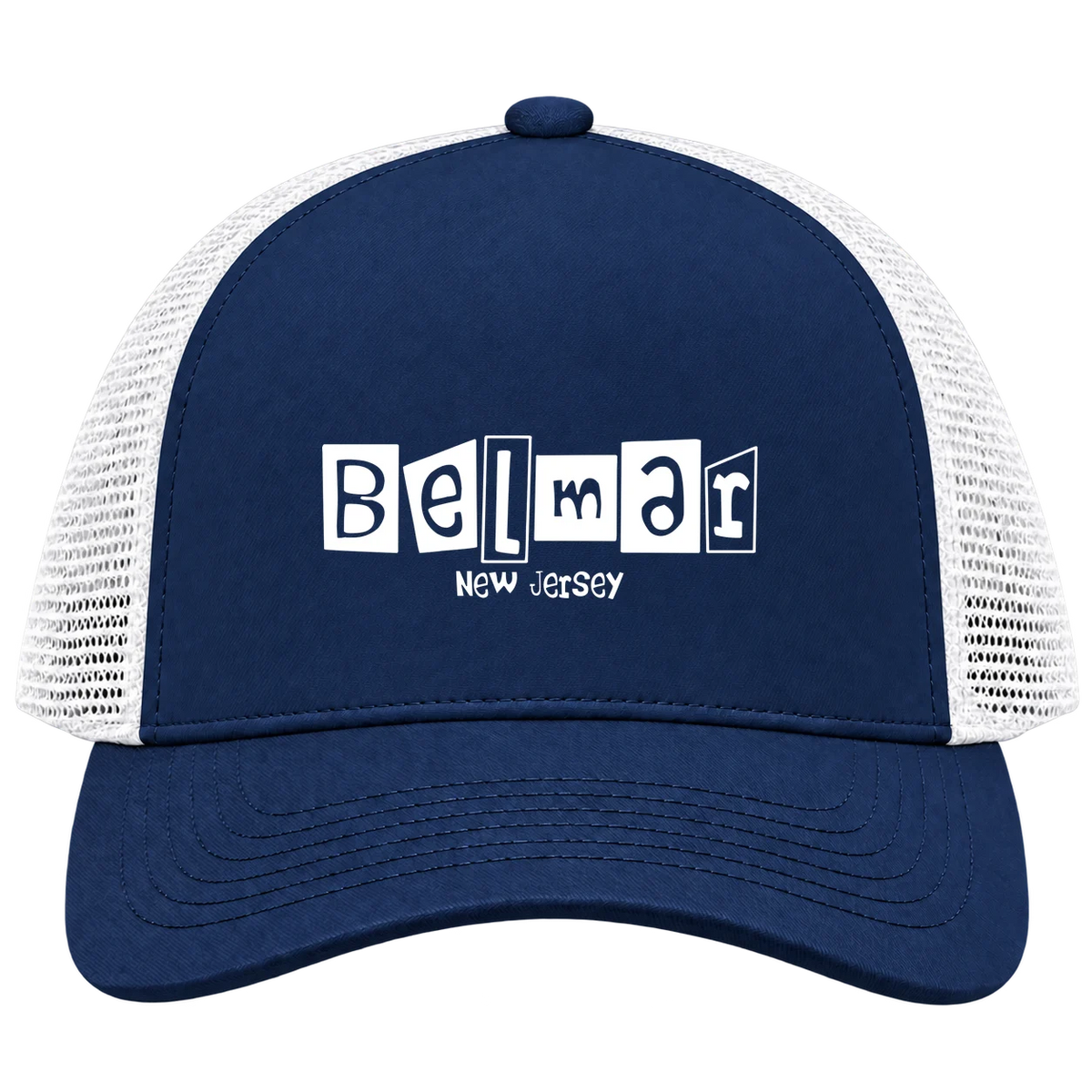 Belmar, New Jersey Hometown Trucker Cap