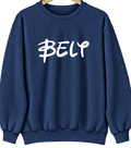 Belt, Montana Hometown Crewneck — Navy
