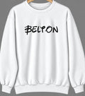 Belton, Texas Hometown Crewneck — White