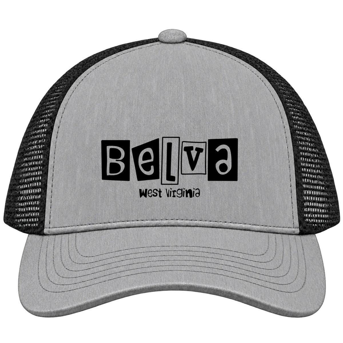 Belva, West Virginia Hometown Trucker Cap