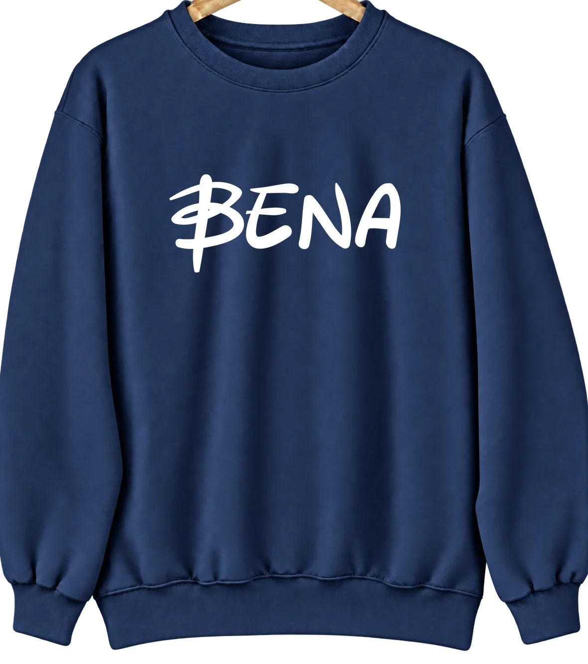 Bena, Minnesota Hometown Crewneck — Navy