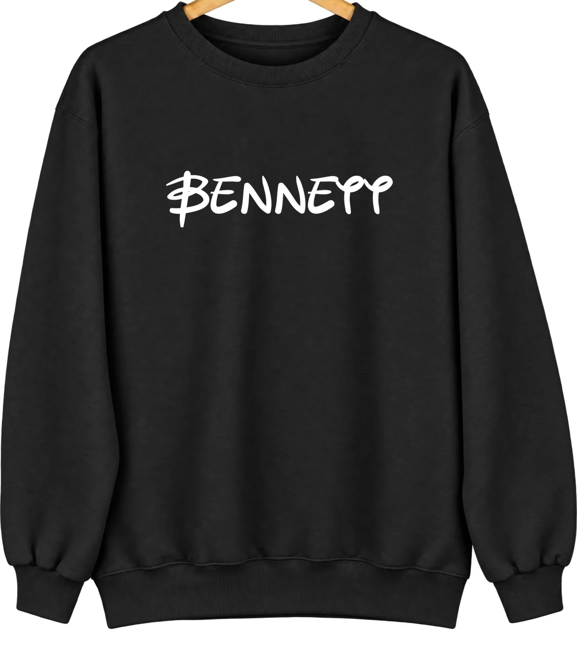 Bennett, Colorado Hometown Crewneck — Black