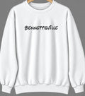 Bennettsville, South Carolina Hometown Crewneck — White