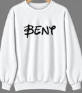 Bent, New Mexico Hometown Crewneck — White