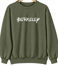 Berkeley, Illinois Hometown Crewneck — Military Green