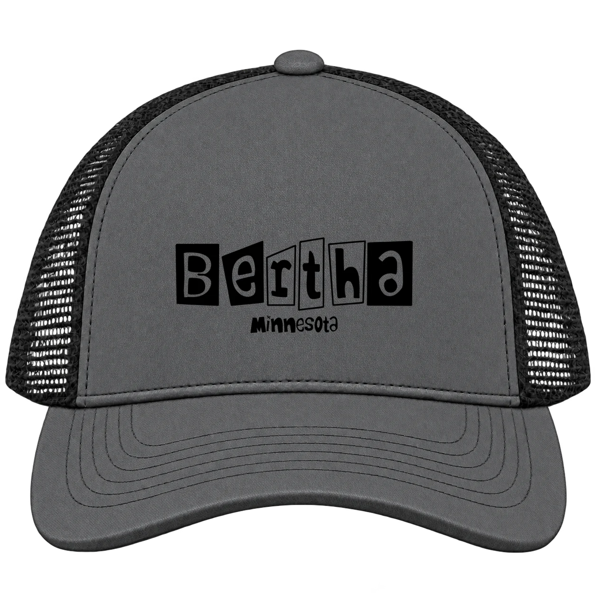 Bertha, Minnesota Hometown Trucker Cap