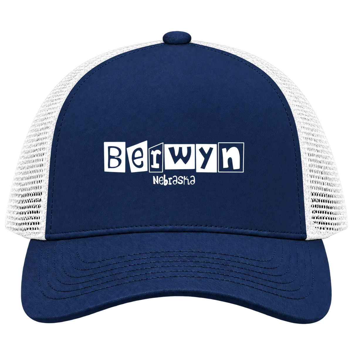 Berwyn, Nebraska Hometown Trucker Cap