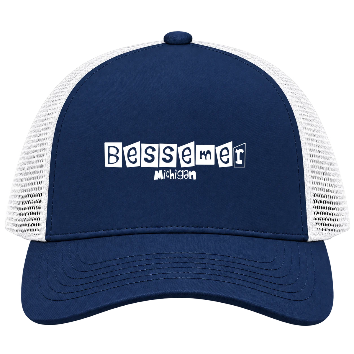 Bessemer, Michigan Hometown Trucker Cap