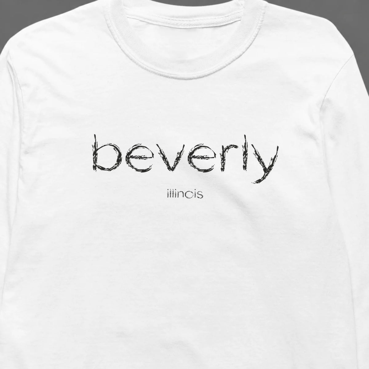 Beverly, Illinois Hometown Long-Sleeve