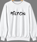 Milton, Georgia Hometown Crewneck — White
