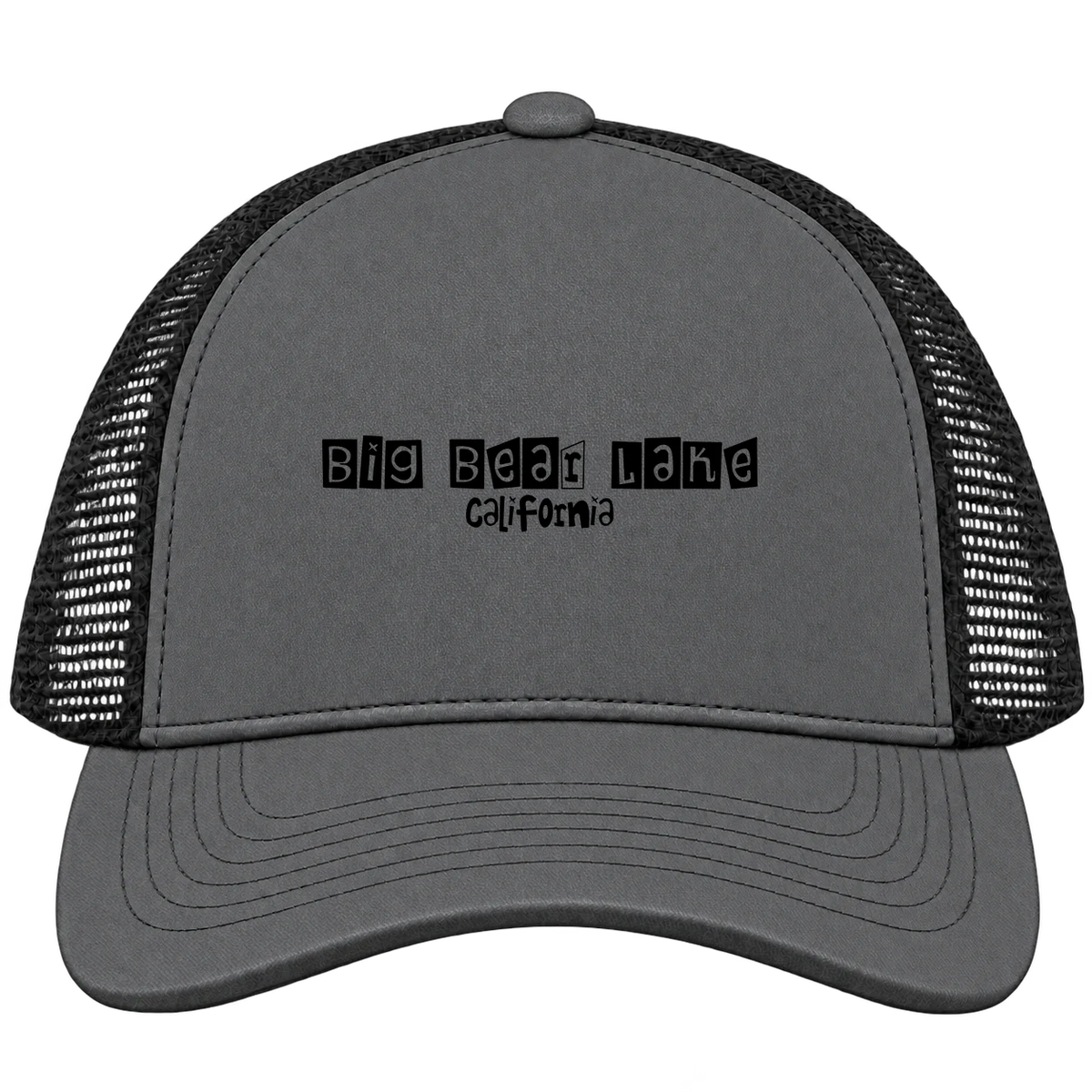 Big Bear Lake, California Hometown Trucker Cap