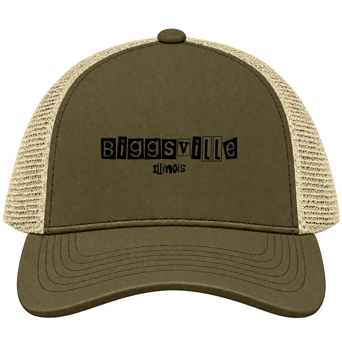 Biggsville, Illinois Hometown Trucker Cap