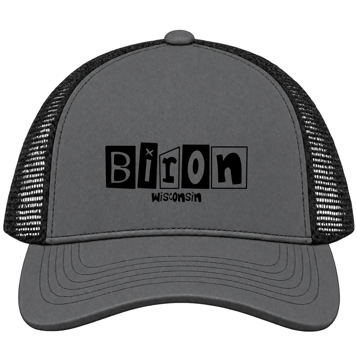 Biron, Wisconsin Hometown Trucker Cap