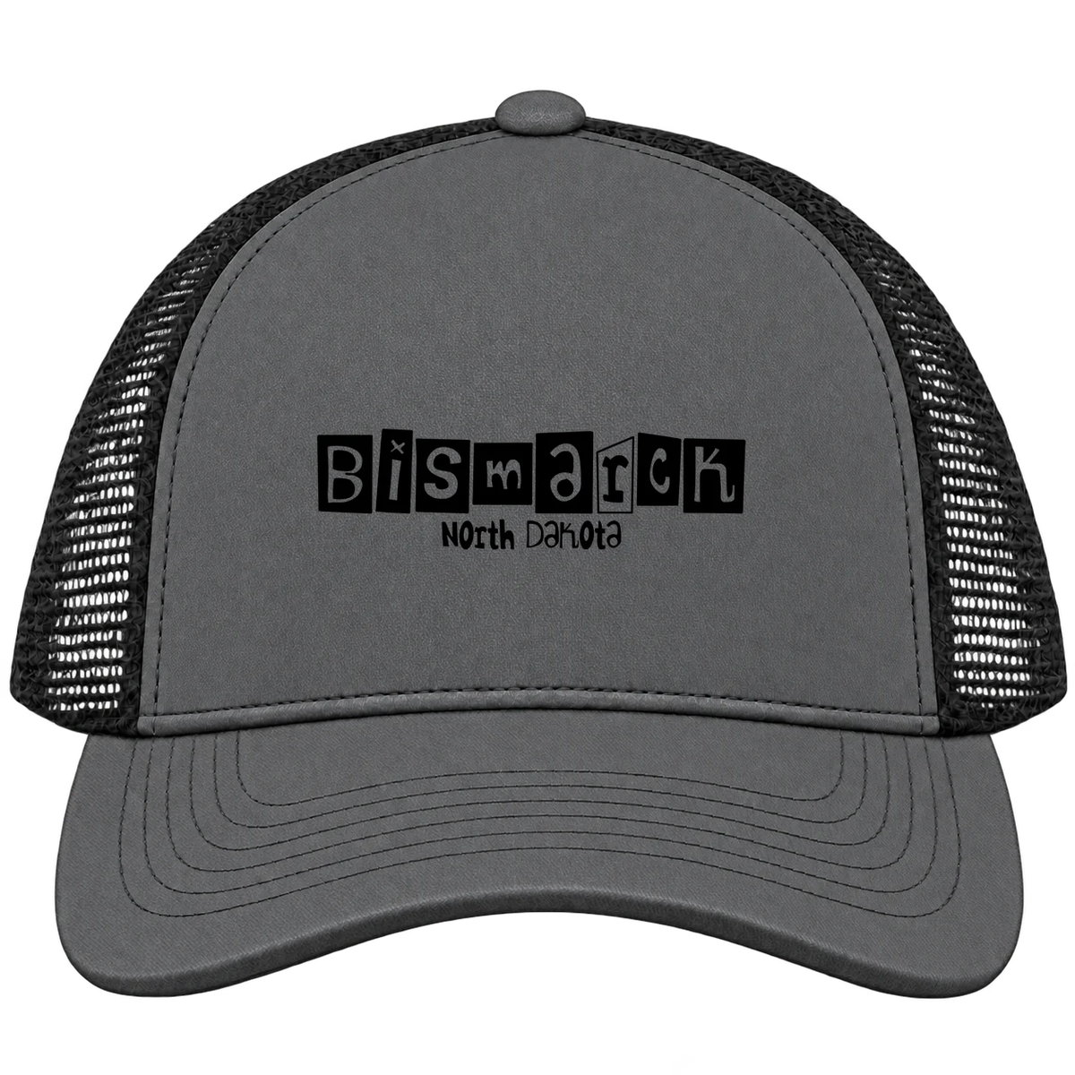 Bismarck, North Dakota Hometown Trucker Cap