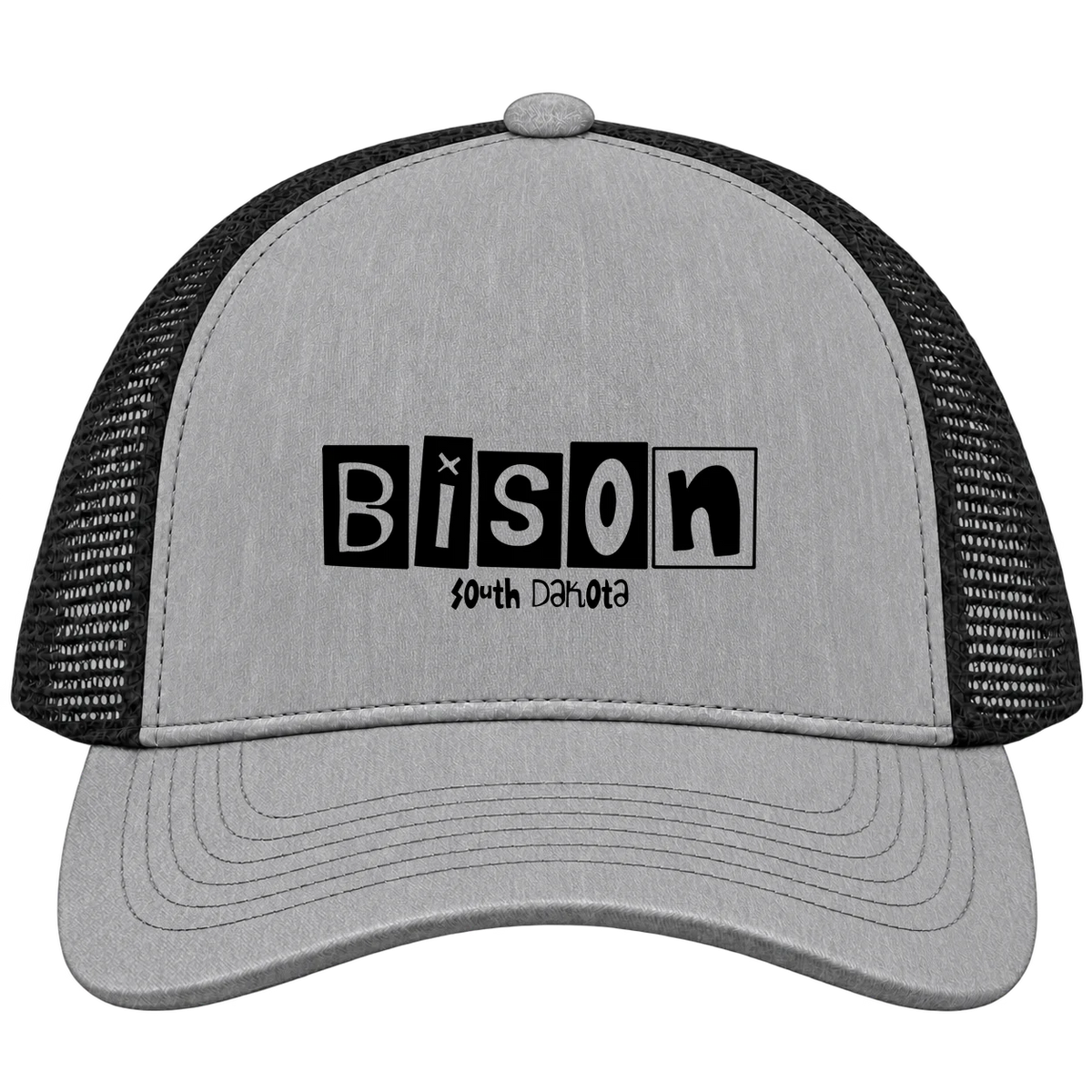 Bison, South Dakota Hometown Trucker Cap