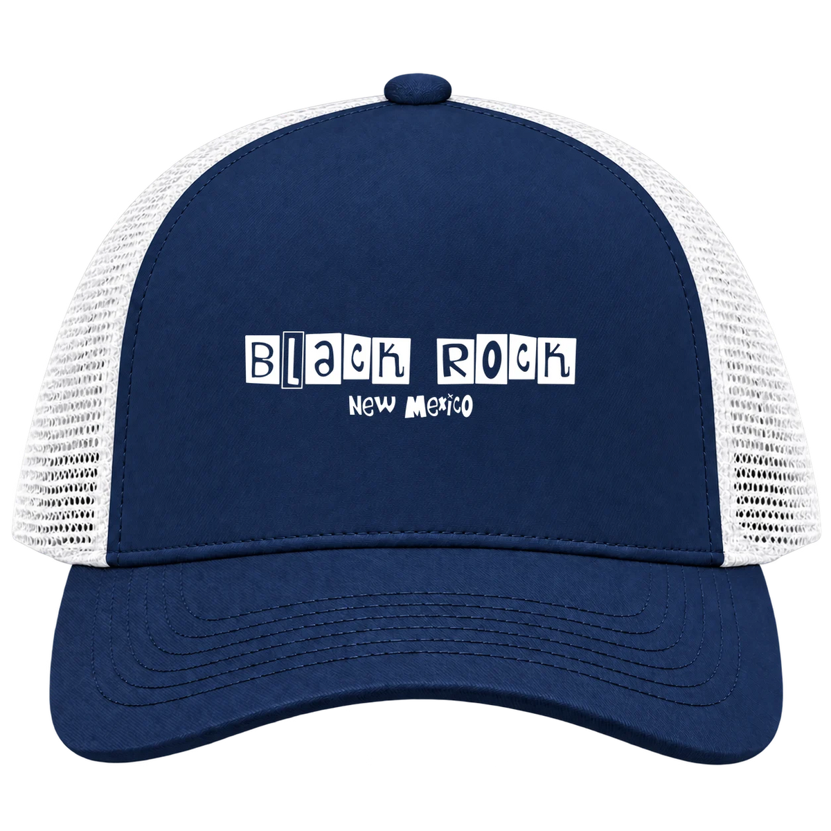 Black Rock, New Mexico Hometown Trucker Cap