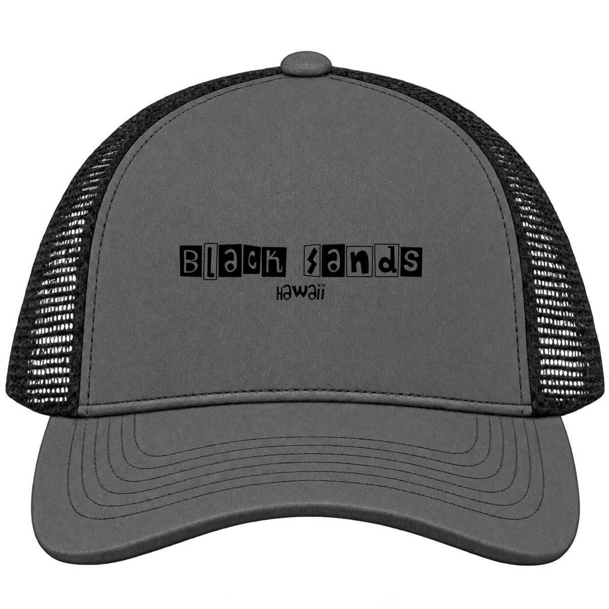 Black Sands, Hawaii Hometown Trucker Cap
