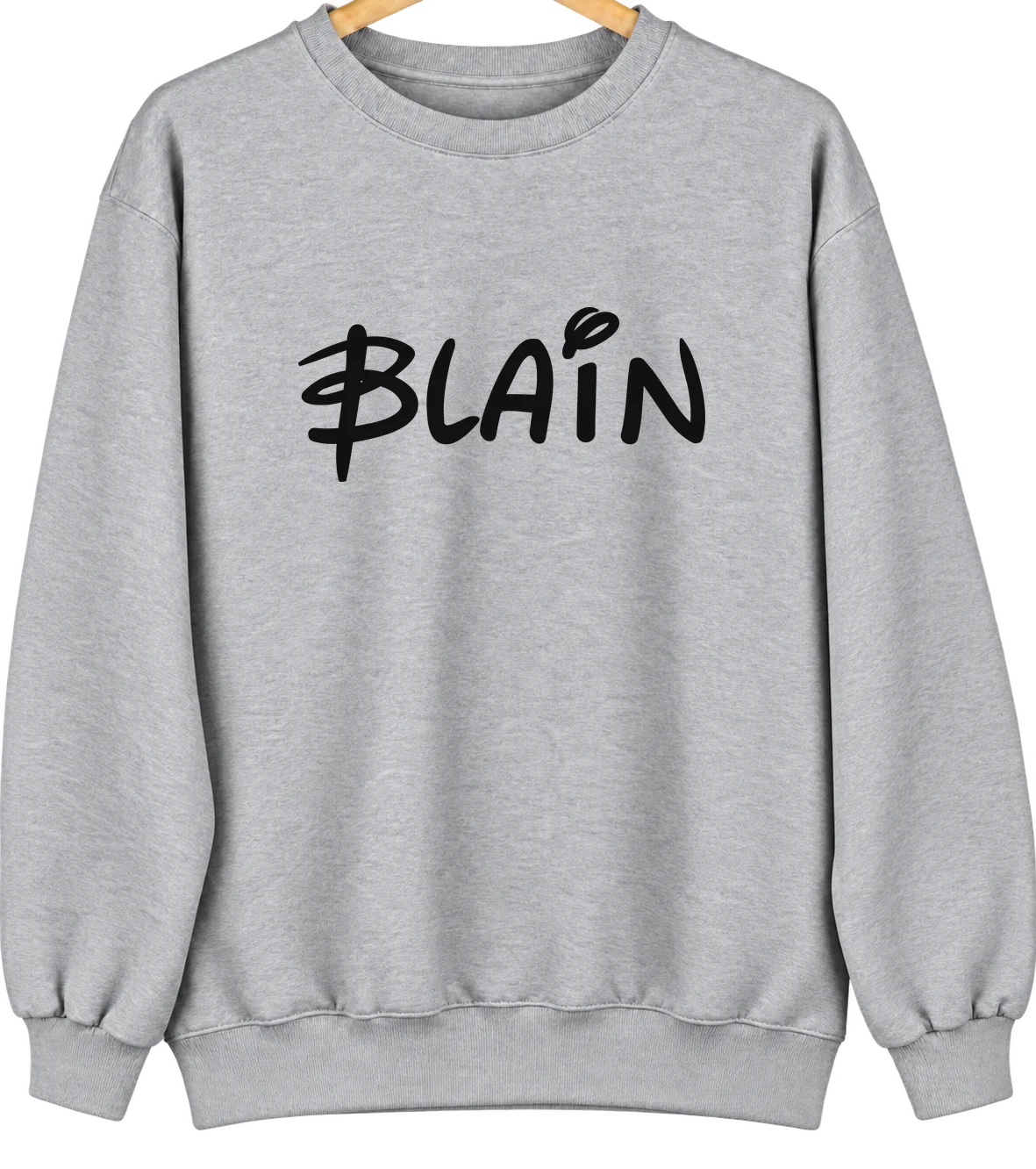 Blain, Pennsylvania Hometown Crewneck — Sport Grey