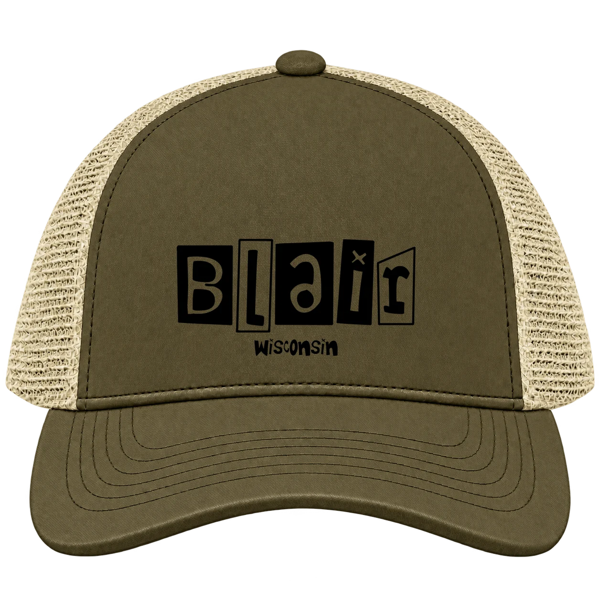 Blair, Wisconsin Hometown Trucker Cap