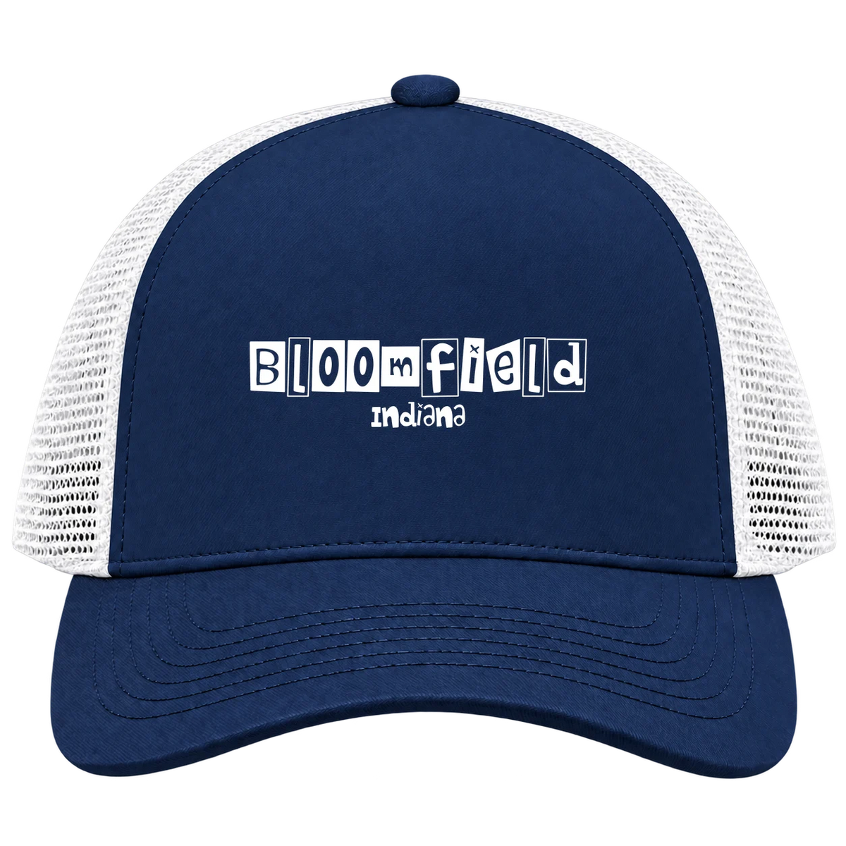 Bloomfield, Indiana Hometown Trucker Cap