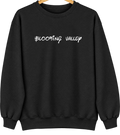 Blooming Valley, Pennsylvania Hometown Crewneck — Black