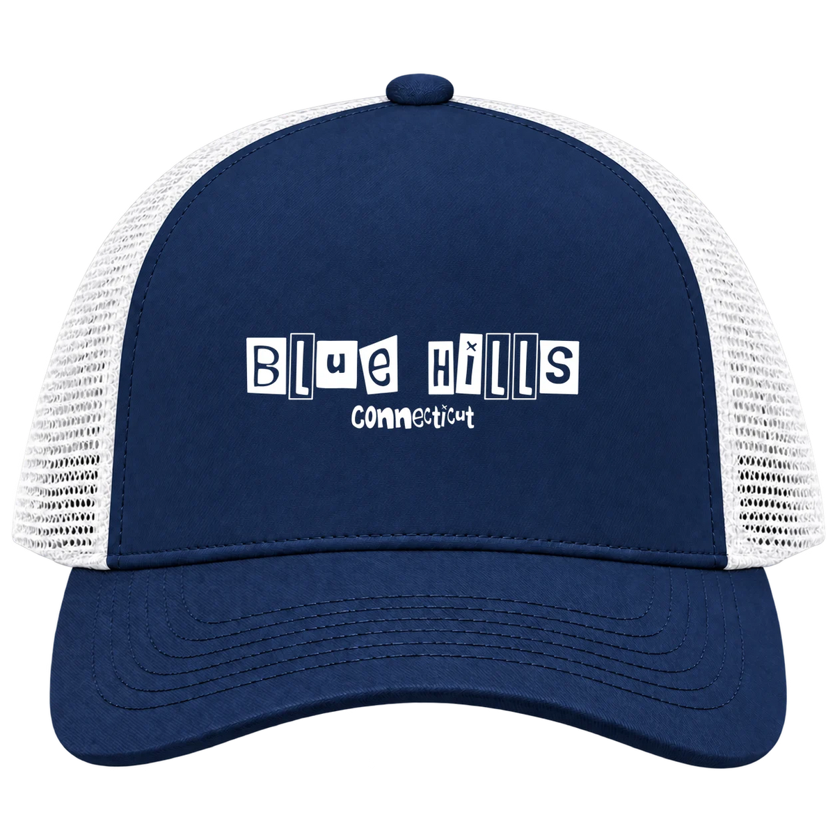 Blue Hills, Connecticut Hometown Trucker Cap