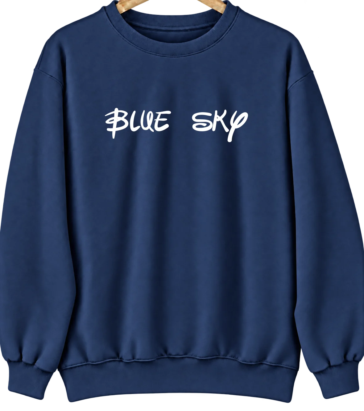 Blue Sky, Colorado Hometown Crewneck — Navy