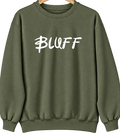 Bluff, Utah Hometown Crewneck — Military Green