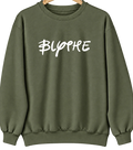 Blythe, Georgia Hometown Crewneck — Military Green
