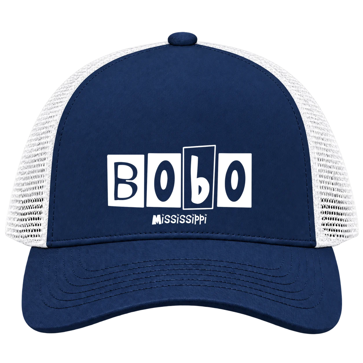 Bobo, Mississippi Hometown Trucker Cap